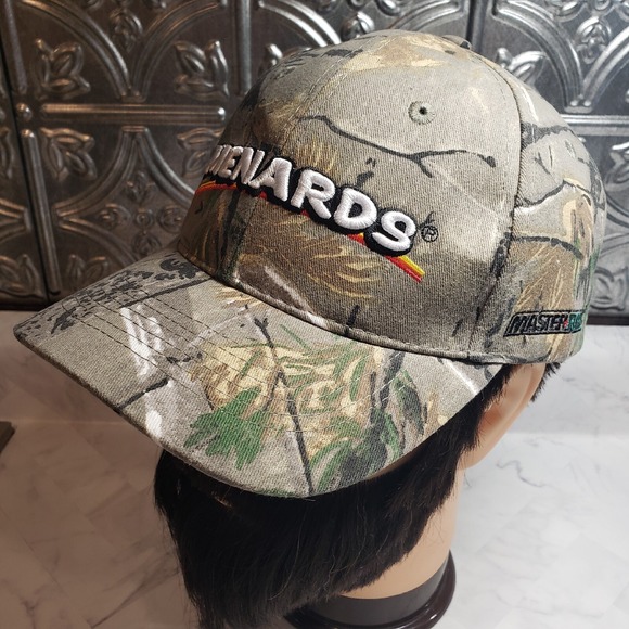 MENARDS Camouflage Master Force Owens Corning Adjustable Baseball Ball Cap Hat A - Picture 5 of 8